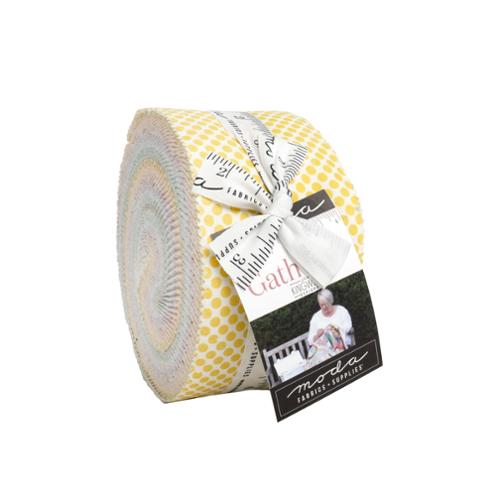 Gathered Bonbons Jelly Roll® 18298JR Moda Precuts Jelly Roll 100% cotton fabric quilt strips by Jen Kingwell