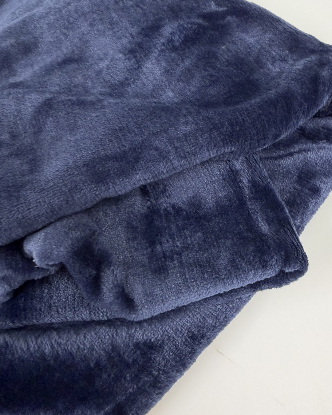 NEW Plushmere Backing in Navy 80" X 75"