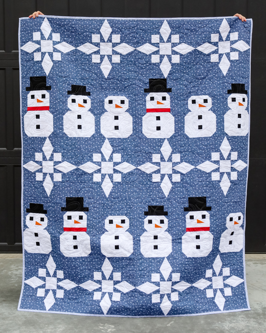 Frost Friends Snowman Pre Cut Quilt Kit