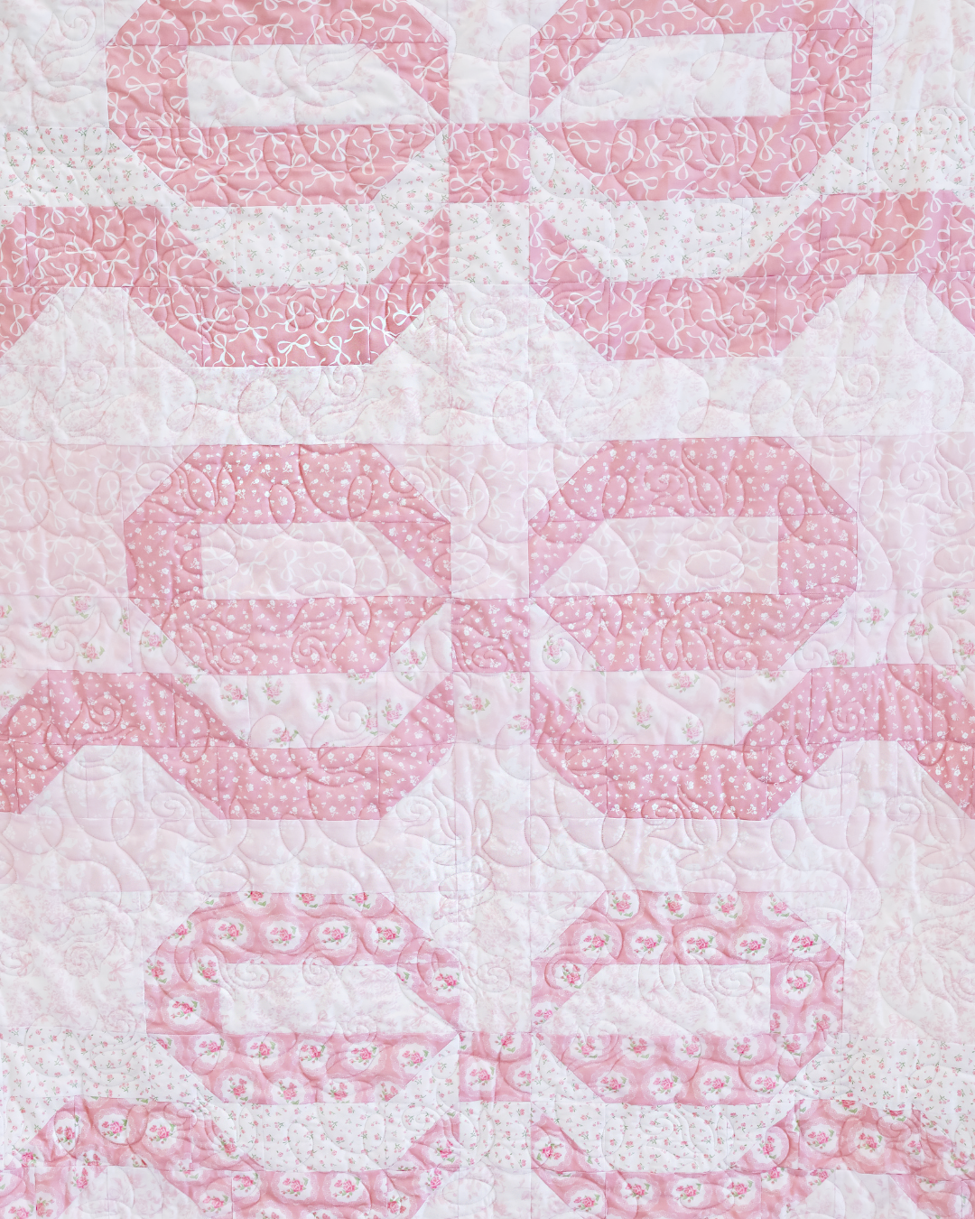 Love Blossoms Pre Cut Quilt Kit