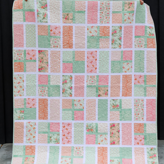 Apple Cider Pre Cut Sew-Ready Quilt Kit Featuring Adorable Kindness Moda Fabrics