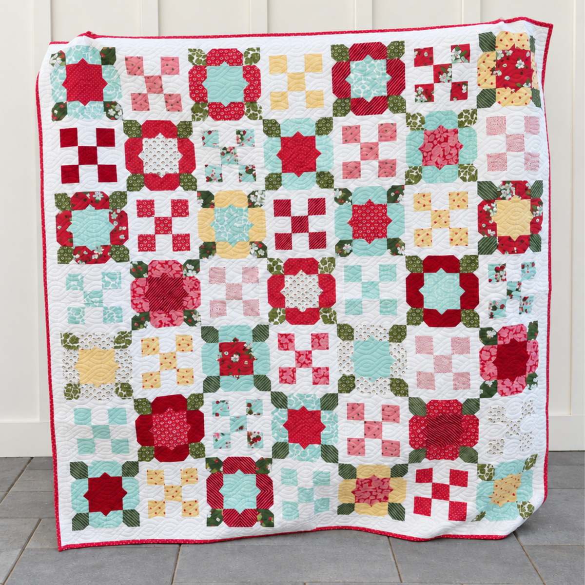 Flower Girl 2 Pre-Cut Quilt Kit