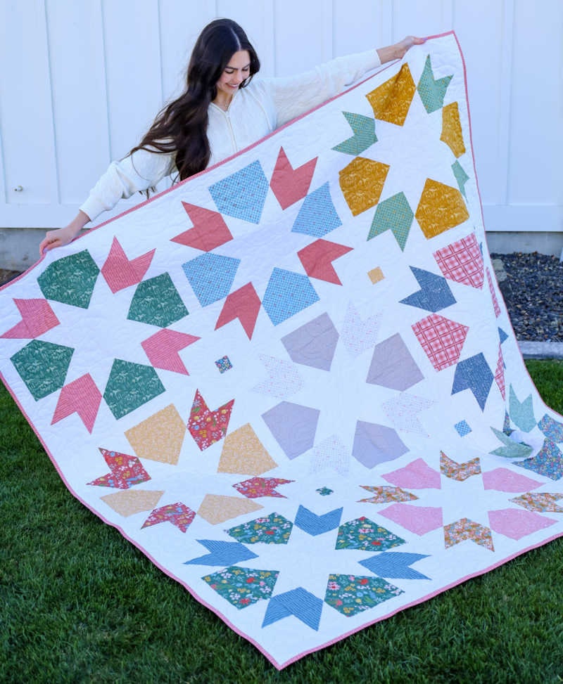 Star Crossed Pre-Cut Sew-Ready Quilt Kit Featuring Albion by Riley Blake