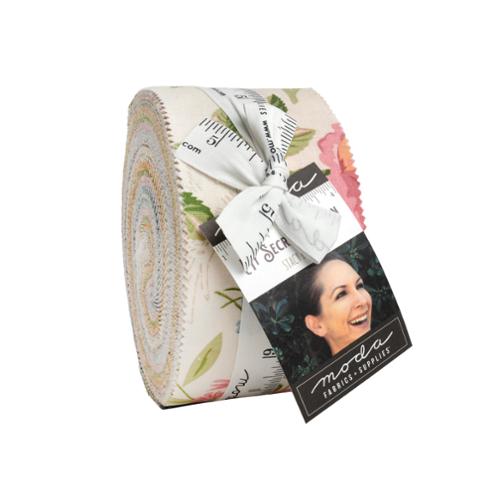 My Secret Garden Jelly Roll® 20980JR Moda Precuts 100% cotton fabric quilt strips by Stacy Iest Hsu
