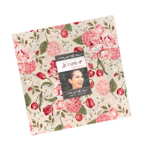 Je Taime Layer Cake® 20990LC Moda Precuts Layer Cake 10" squares quilt fabric by Stacy Iest Hsu