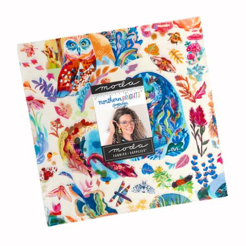 Northern Brights Layer Cake® 21850LC Moda Precuts 100% cotton quilting fabric 10" squares quilt fabric by Amarilys Henderson