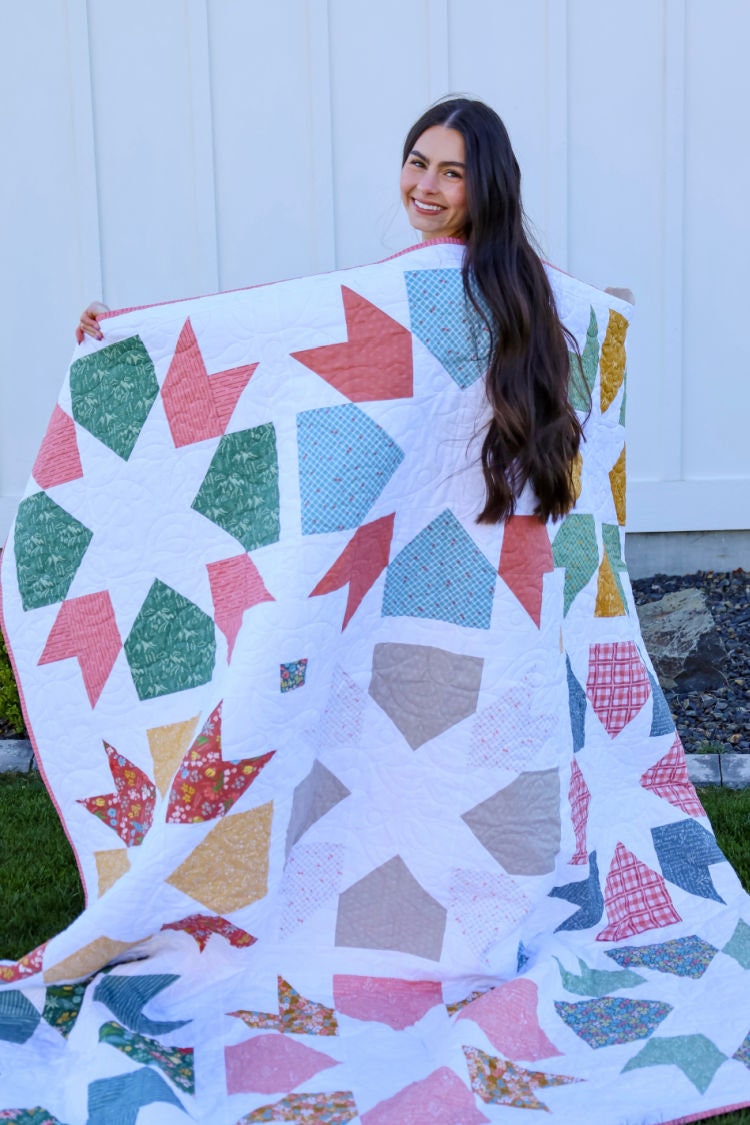 Star Crossed Pre-Cut Sew-Ready Quilt Kit Featuring Albion by Riley Blake