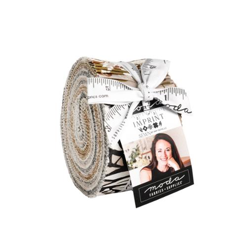 Imprint Jelly Roll® 25180JR Moda Precuts 100% cotton fabric quilt strips by Sewn By Amy Schelle