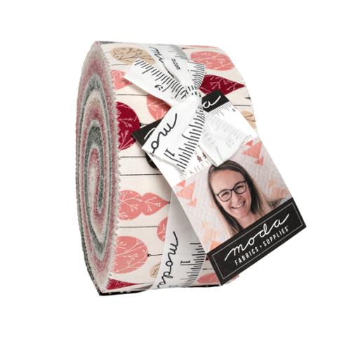 Gingerbread Lane Jelly Roll® 26150JR Moda Precuts 100% cotton fabric quilt strips by Kiley's Quilt Room