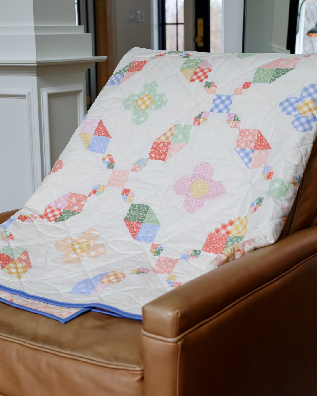 Garden Gate Pre-Cut Quilt Kit Featuring Pastel Prairie by My Sew Quilty Life Moda