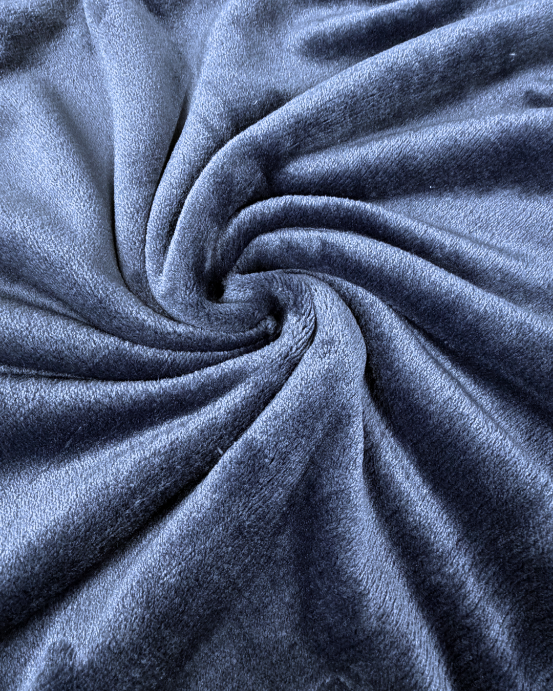 NEW Plushmere Backing in Navy 80" X 75"