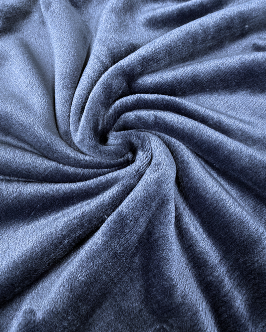 NEW Plushmere Backing in Navy 80" X 75"
