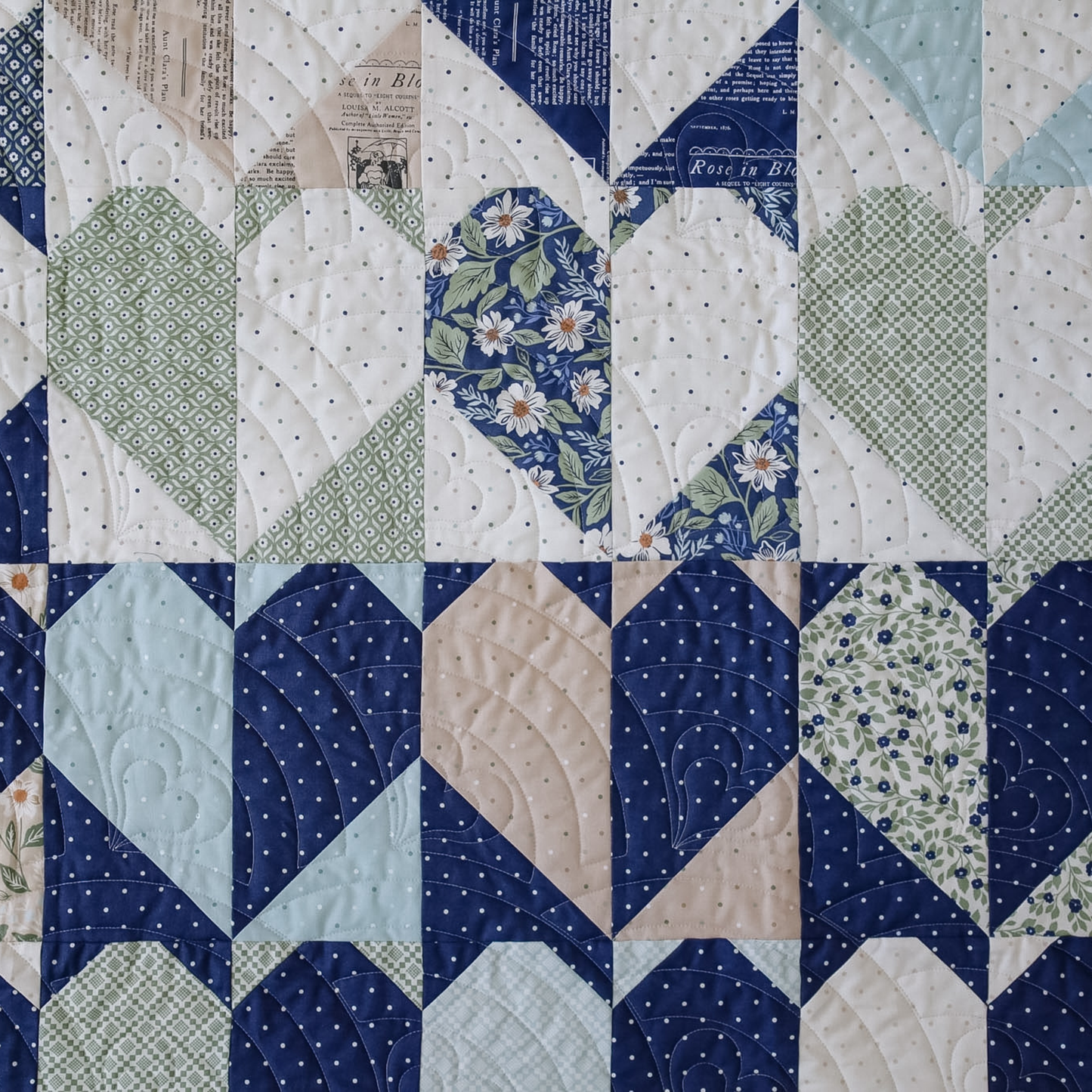 Achy Breaky Pre-Cut Quilt Kit – Featuring True Love by Moda ❤️