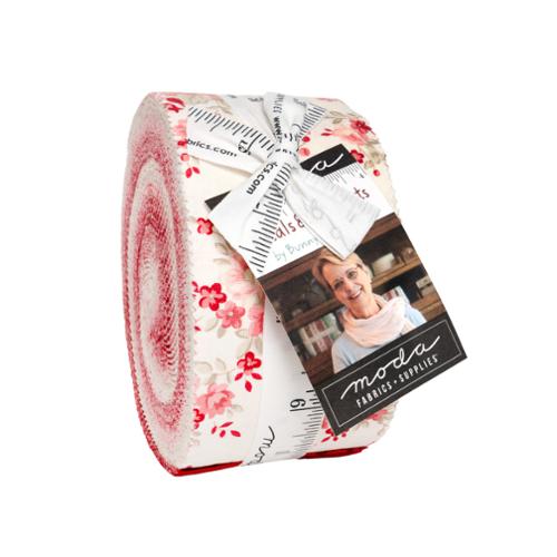 Petals Polka Dots Jelly Roll® 3080JR Moda Precuts 100% cotton fabric quilt strips by Bunny Hill Designs