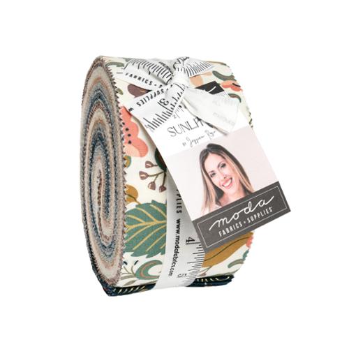 Sunlit Ruins Jelly Roll® 38160JR Moda Precuts 100% cotton fabric quilt strips by Jessica Rose