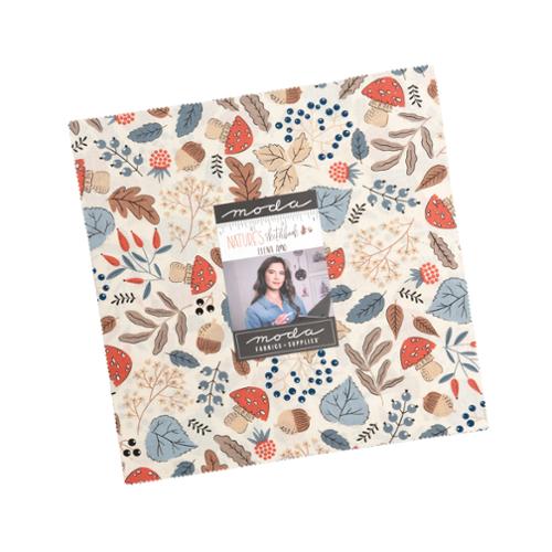 Natures Sketchbook Layer Cake® 39070LC Moda Precuts Layer Cake 10" squares quilt fabric by Elena Amo