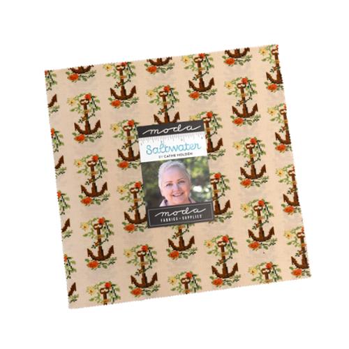 Saltwater Layer Cake® 39570LC Moda Precuts 10" squares quilt fabric by Cathe Holden