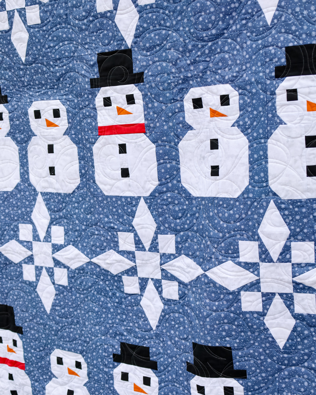 Frost Friends Snowman Pre Cut Quilt Kit