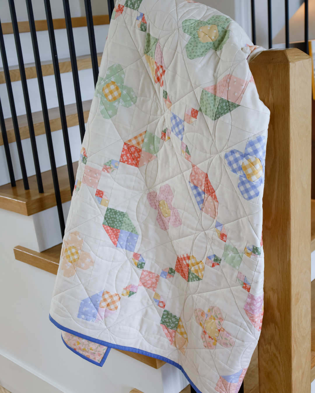 Garden Gate Pre-Cut Quilt Kit Featuring Pastel Prairie by My Sew Quilty Life Moda