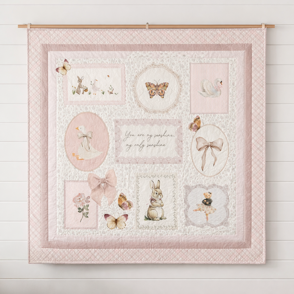 Tiny Treasure Easy Snuggle Quilt Kit - (PlushMere Backing Included)