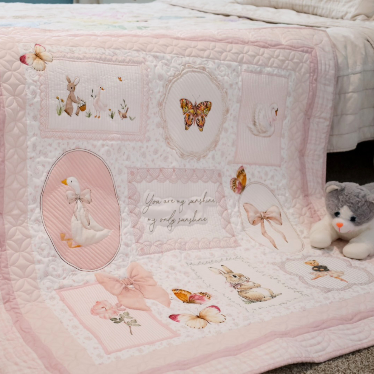 Tiny Treasure Easy Snuggle Quilt Kit - (PlushMere Backing Included)