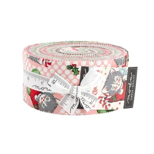 Kitty Christmas Jelly Roll® by Urban Chicks for Moda 31200JR