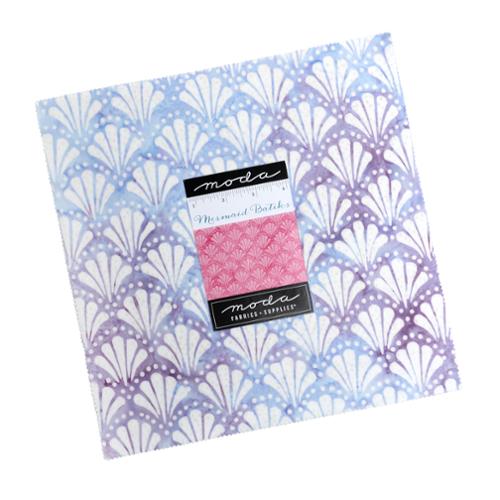 Mermaid Batiks Layer Cake® 4390LC Moda Precuts 100% cotton quilting fabric 10" squares quilt fabric by Moda