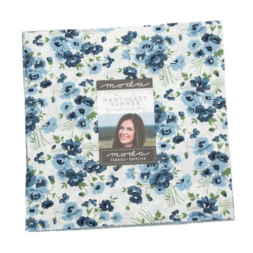 Nantucket Summer by Camille Roskelley precut Layer Cake 10" squares quilt fabric by Moda 55260LC