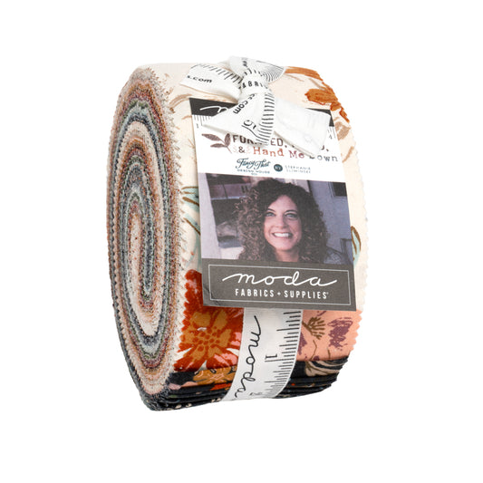 Foraged Found Jelly Roll® 45630JR Moda Precuts Jelly Roll 100% cotton fabric quilt strips by Fancy That Design House