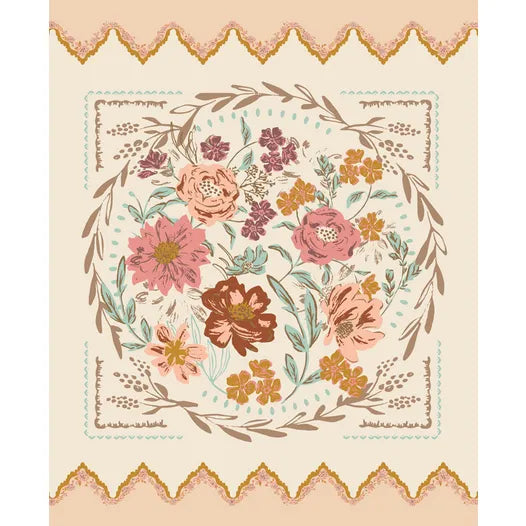 Foraged Found Eggshell 45638 11 Moda Panel 36" X 44 " by Fancy That Design House