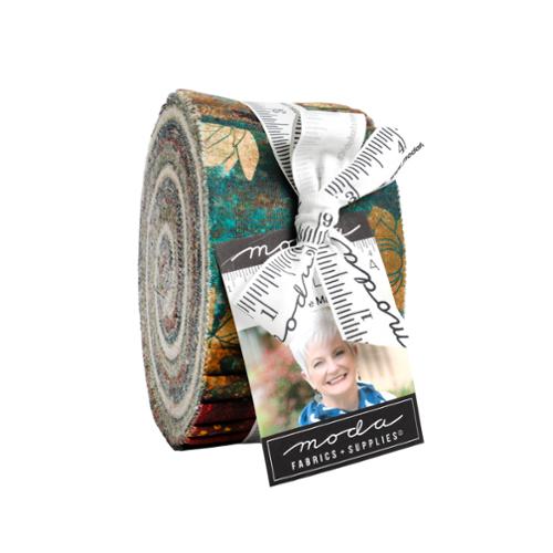 Tranquil Patina Jelly Roll® 48110JR Moda Precuts  100% cotton fabric quilt strips by Debbie Maddy