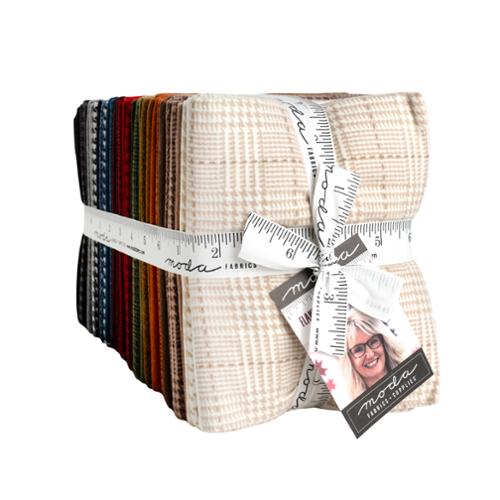 Flannel Gatherings Basics AB 32 49340ABF Moda Precuts 32  piece Fat Quarter Bundle 100% cotton fabric quilt  Moda Primitive Gatherings