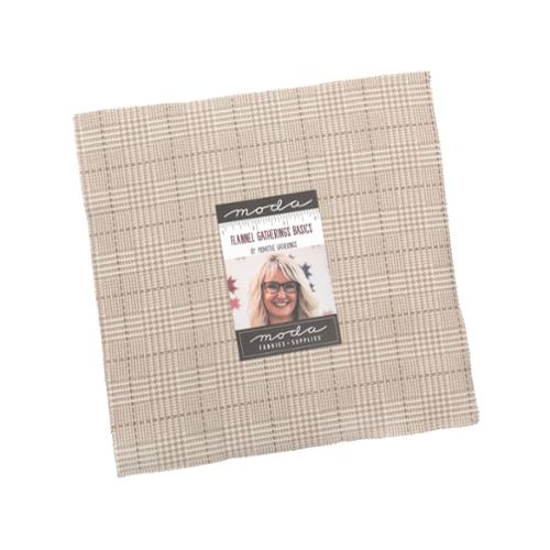 Flannel Gath Basics Layer Cake® 49340LCF Moda Precuts Layer Cake 10" squares quilt fabric by Primitive Gatherings