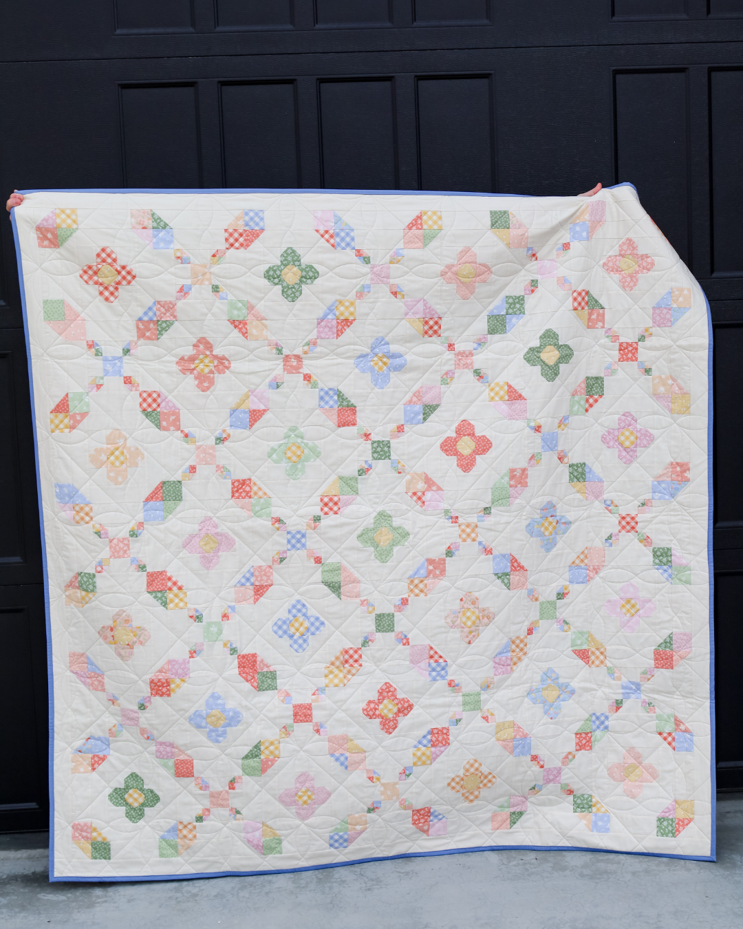 Garden Gate Pre-Cut Quilt Kit Featuring Pastel Prairie by My Sew Quilty Life Moda