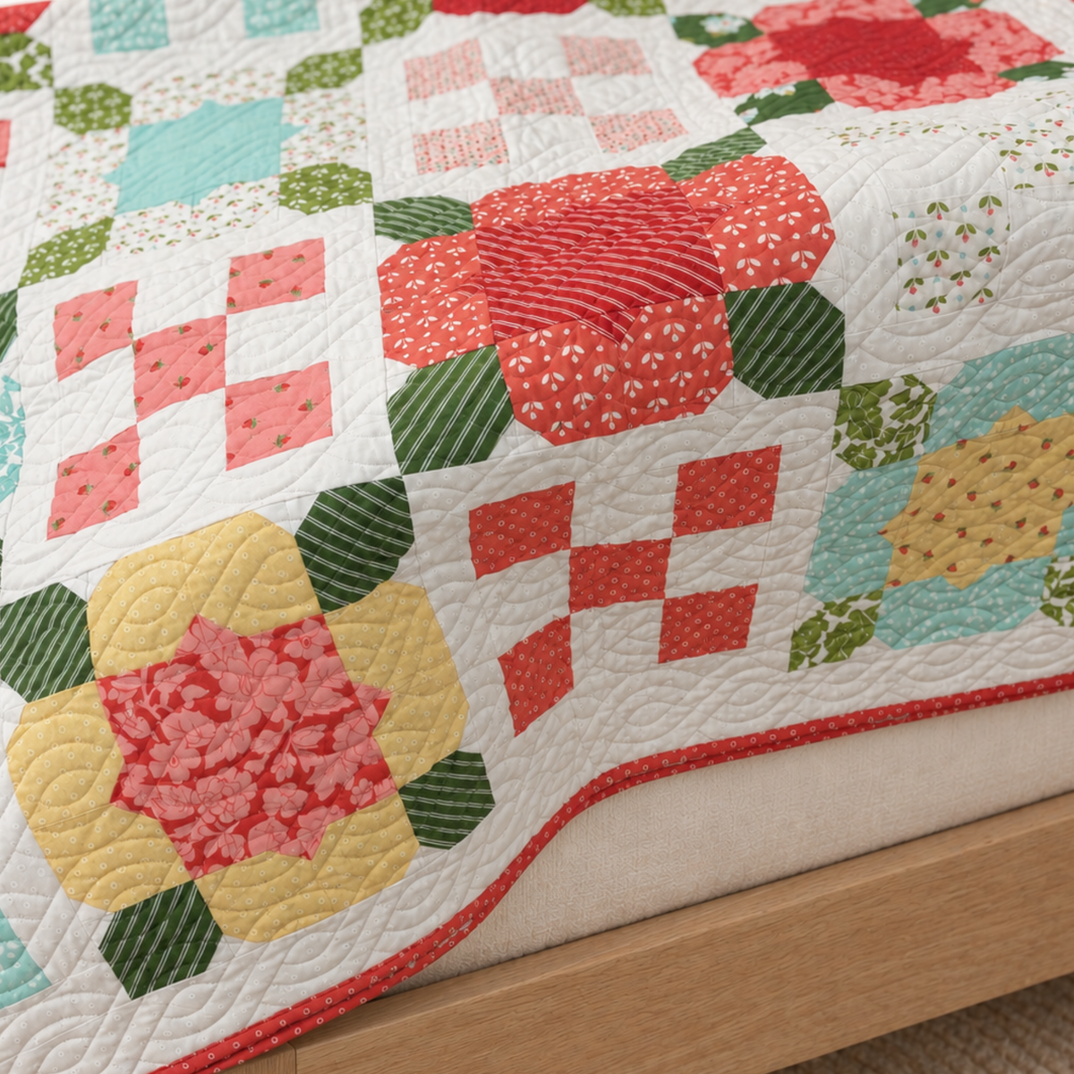 Flower Girl 2 Pre-Cut Quilt Kit