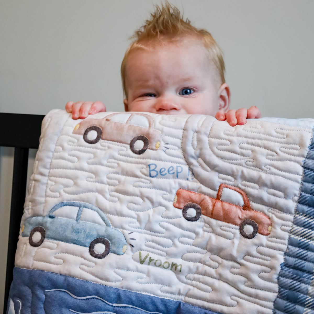 Busy Movers Easy Snuggle Quilt Kit (PlushMere Backing Included)