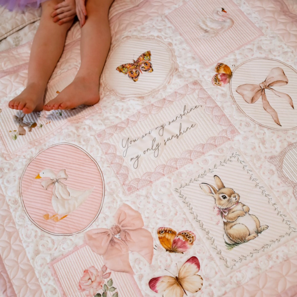 Tiny Treasure Easy Snuggle Quilt Kit - (PlushMere Backing Included)