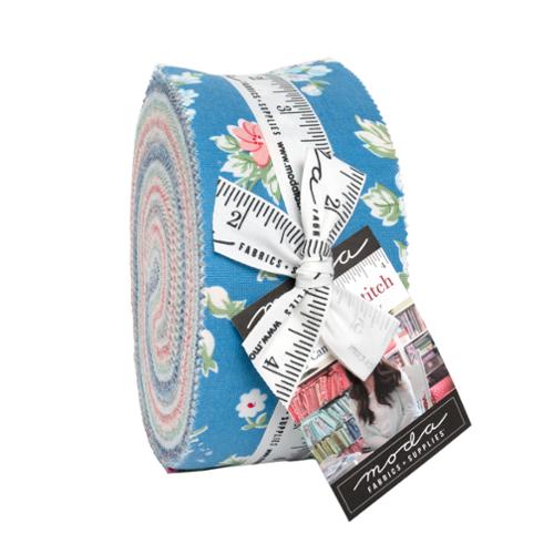 Cat Named Stitch Jelly Roll® 55340JR Moda Precuts Moda Precuts 100% cotton fabric quilt strips by Camille Roskelley