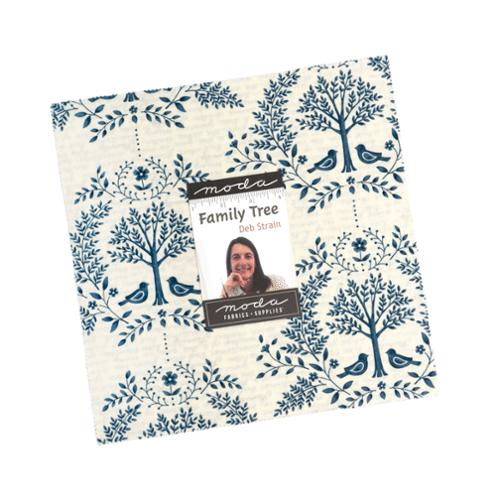 Family Tree Layer Cake® 56160LC Moda Precuts 10" squares quilt fabric by Deb Strain
