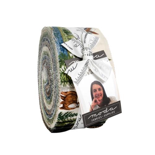 Northwoods Lodge Jelly Roll® 56190JR Moda Precuts 100% cotton fabric quilt strips by Deb Strain