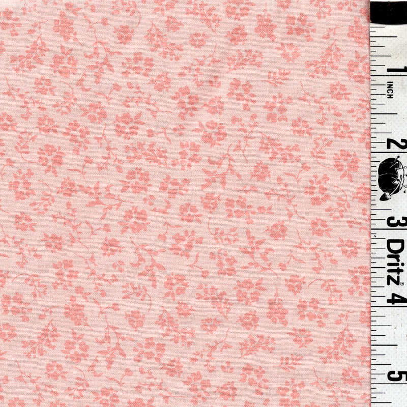 5-Yard Continuous Fabric Cuts Morning Meadow Pink – Endless Possibilities!
