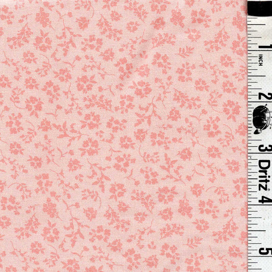 5-Yard Continuous Fabric Cuts Morning Meadow Pink – Endless Possibilities!