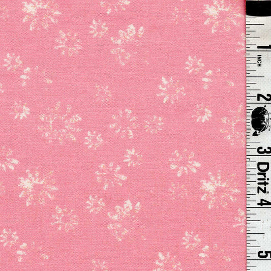 5-Yard Continuous Fabric Cuts Pink Daisy Dust – Endless Possibilities!