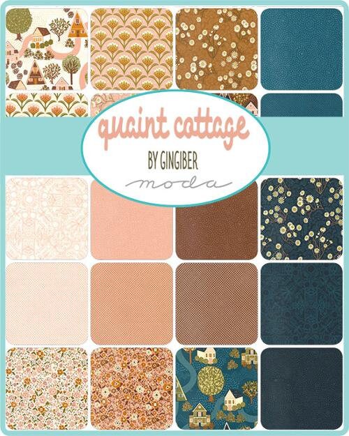 Quaint Cottage Jelly Roll® by Gingiber for Moda 48370JR