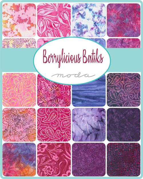 Berrylicious Batiks Jelly Roll® by Moda 4368JR