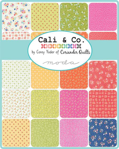 Cali Co Jelly Roll® 29190JR Moda Precuts  100% cotton fabric quilting strips  Corey Yoder