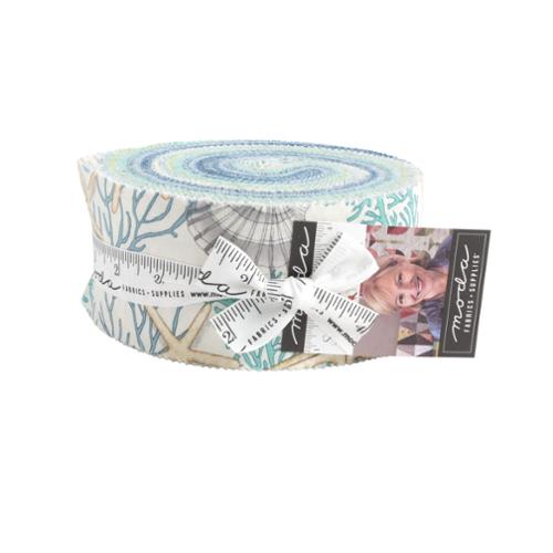 Serena Shores Jelly Roll® 48770JR Moda Precuts Pre cut   Quilt fabric strips By Robin Pickins