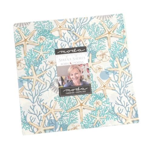 Serena Shores Layer Cake® 48770LC Moda Precuts  10" squares quilt fabric by  Robin Pickins