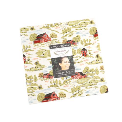 Farmstead Layer Cake® 20900LC Moda Precuts pre-cut Layer Cake 10" squares quilt fabric by Stacy Iest Hsu