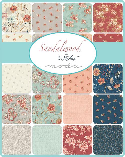 Sandalwood Jelly Roll® 44380JR Moda Precuts  Jelly Roll 100% cotton fabric quilt strips by Moda 3